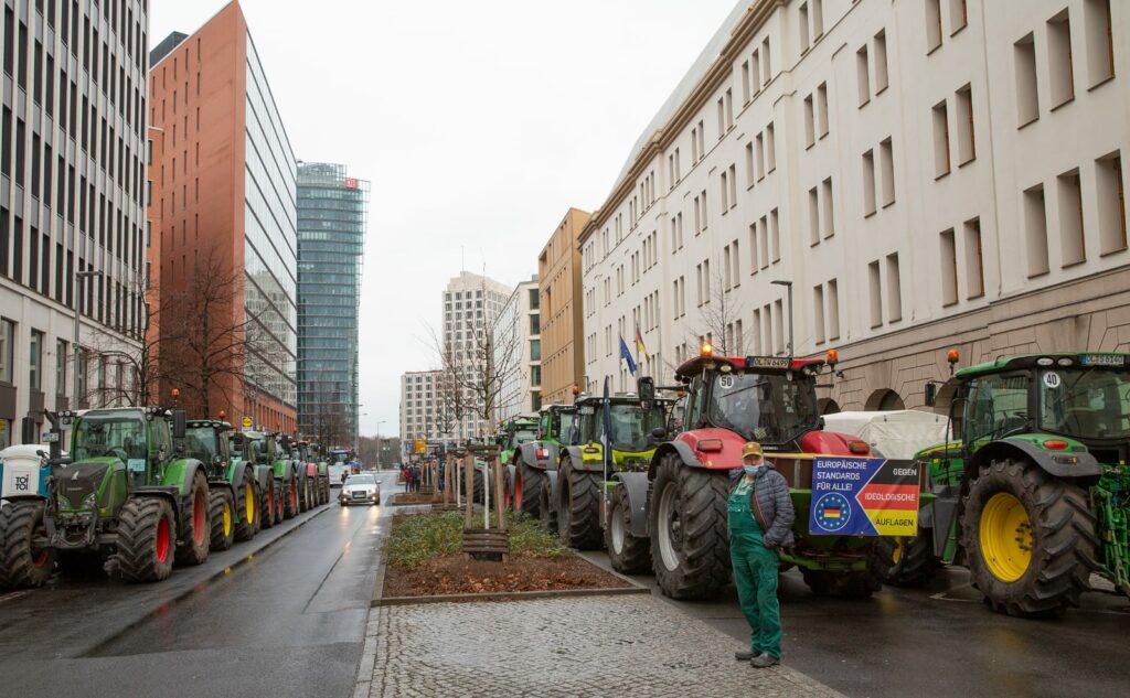 Bauernproteste in Berlin | hauptstadtecho