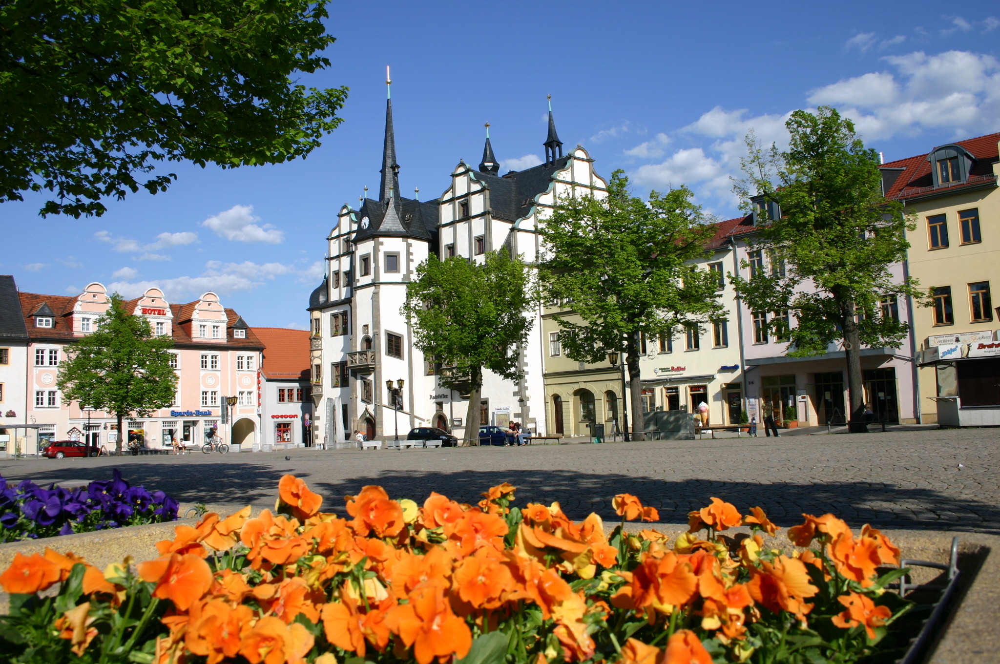 Saalfeld Rathaus (Foto: Hans-Peter Gaul)