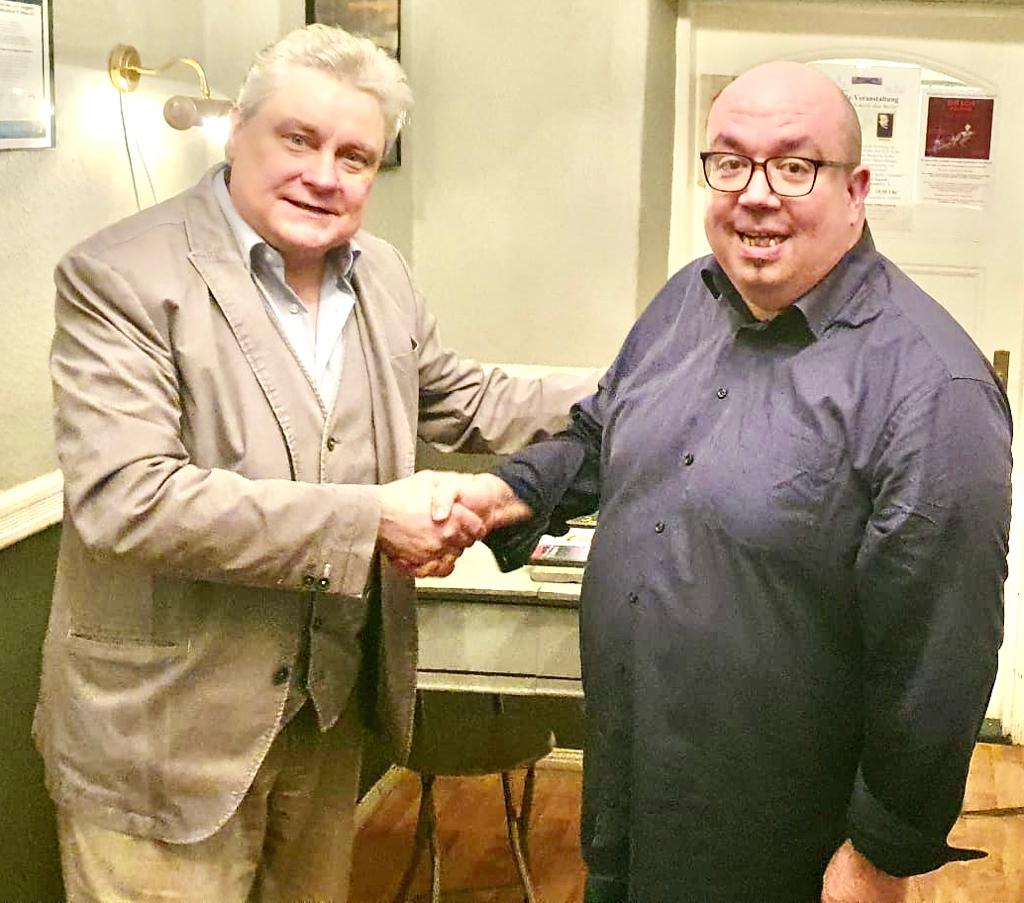 Günter Rüdiger (l.) und Fabian Weiss
(Foto: Volker Neef)
