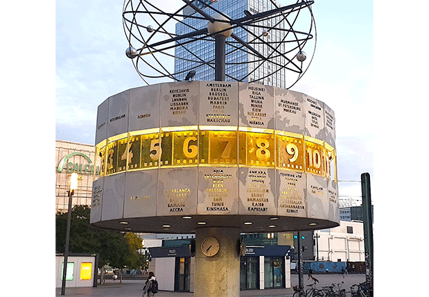Wer hat an der Uhr gedreht?