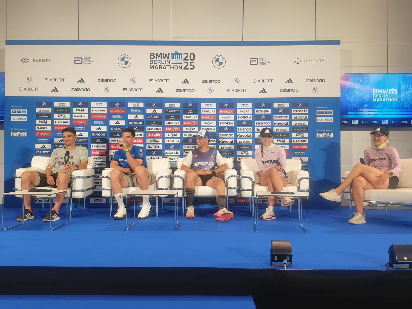 BMW BERLIN-MARATHON: 3. Pressekonferenz