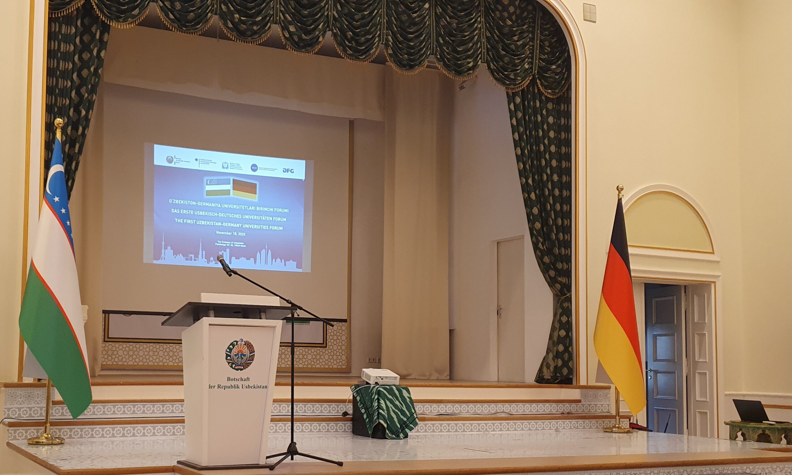Usbekisch-Deutsches Universitätenforum tagte