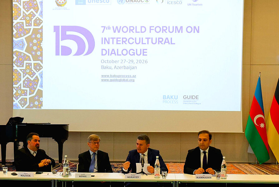 7. World Forum on Intercultural Dialogue findet im Oktober in Baku statt