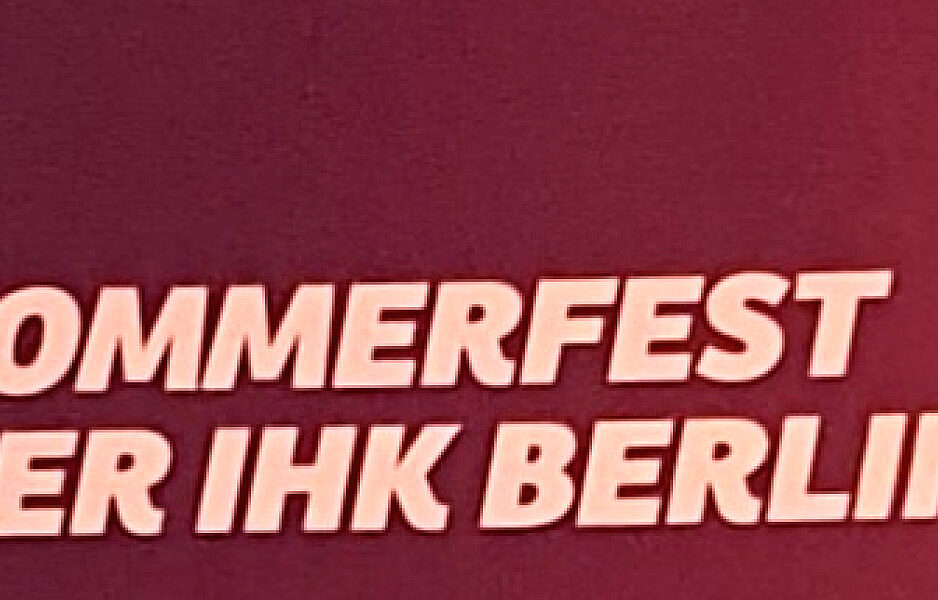 IHK Berlin lud zum Sommerfest