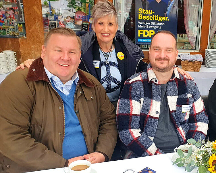FDP Treptow-Köpenick lud zum Sommerfest ein