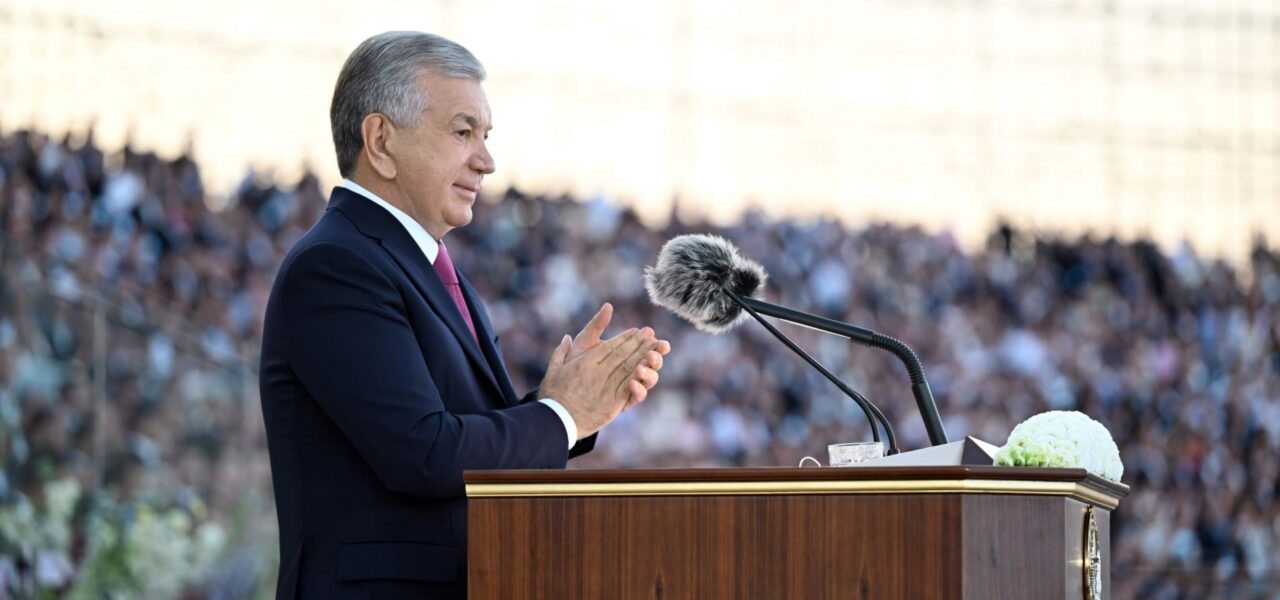 Feierlichkeit anlässlich des 35.Jahrestages der Unabhängigkeit von Usbekistan