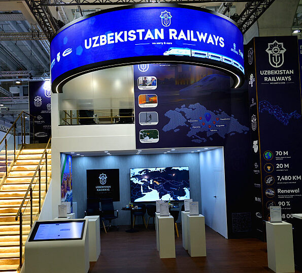 Usbekistan präsentierte sich auf der InnoTrans 2026