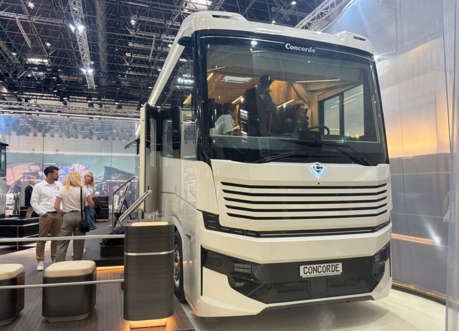 Luxus auf Rädern: Concorde begeistert auf der Caravan Salon Messe