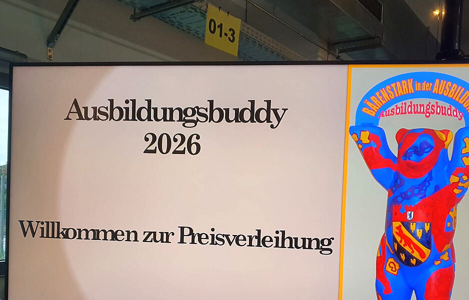 Reinickendorfer Ausbildungsbuddy 2026 verliehen