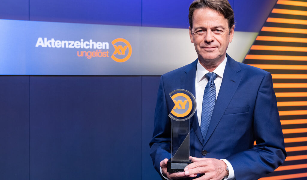 Die 25. Verleihung des XY-Preises im ZDF-Hauptstadtstudio 
